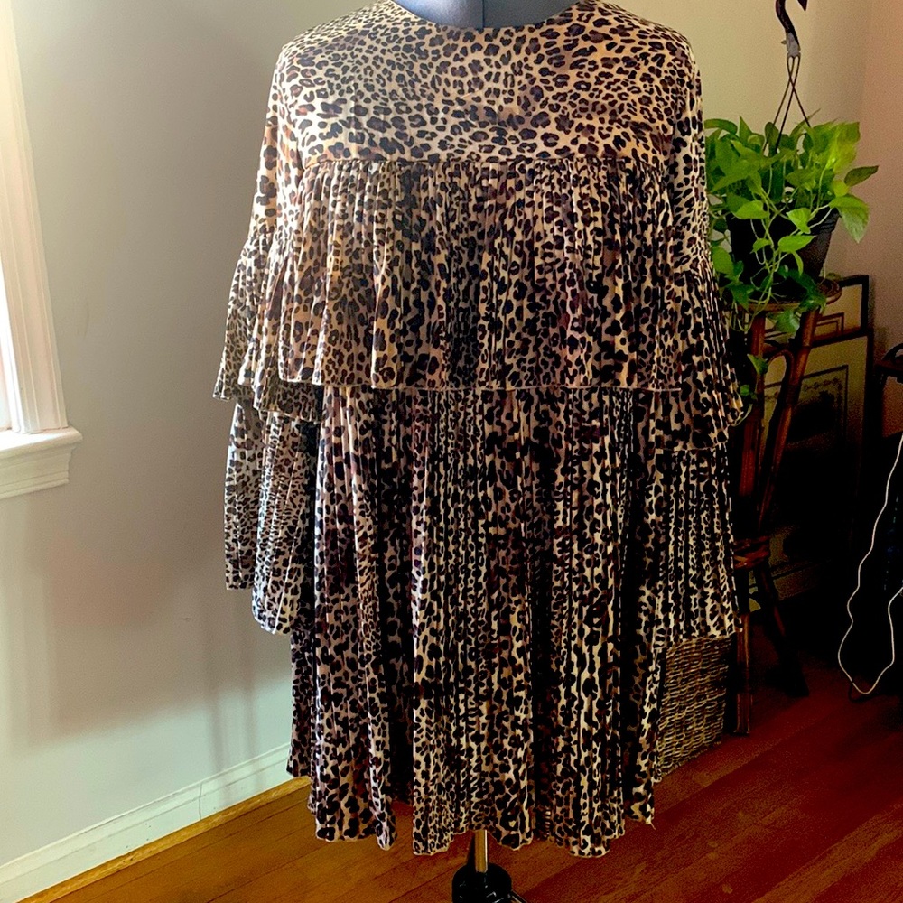 Misguided Leopard print dress